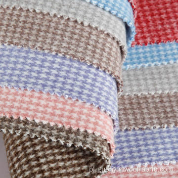 Tweed wełniany tkaninę wełnianą tkaninę